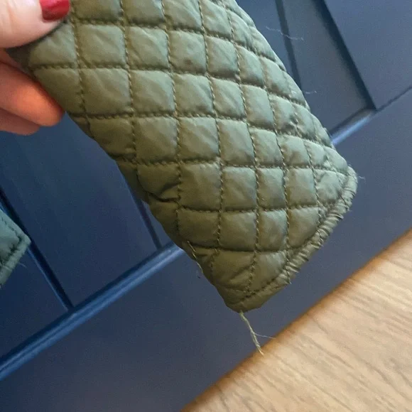 Faded Glory Women's Quilted Puffer Jacket - Dark Green - Picture 5 of 7